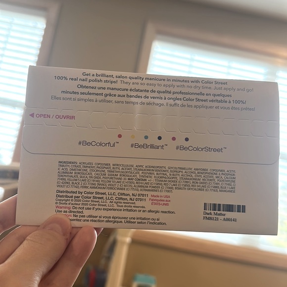 Color Street Nail Strips RETIRED Dark Matter - Picture 6 of 7